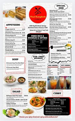 Menu photo 2 Thai Bangkok Express Siloam Springs, AR Menu photo 2 Thai Bangkok Express Siloam Springs, AR