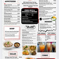 Thai Bangkok Express - My Menu
