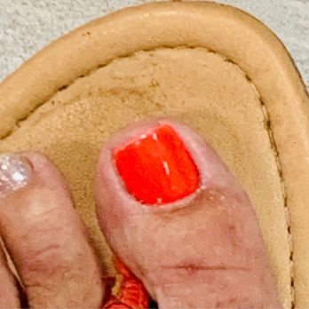 Ocean Nails & Spa - This is one example of my nails cut sideways - Nail Salons Near Me - Mount Pleasant, South Carolina