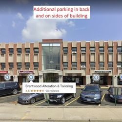 Brentwood Alteration & Tailoring - East side of Brentwood Blvd across from Brentwood Community Center. Addtional parking in back and on sides.