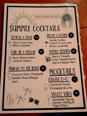 Menu photo 7 Mid City Beer Garden Baton Rouge, LA