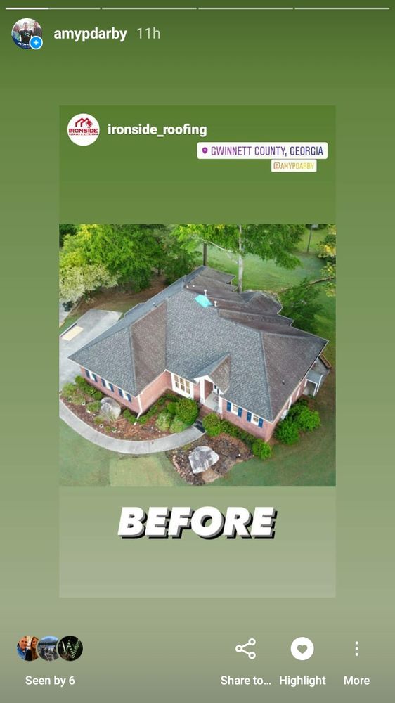 Slide of Ironside Roofing & Exteriors