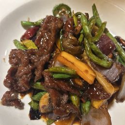 Szechuan beef