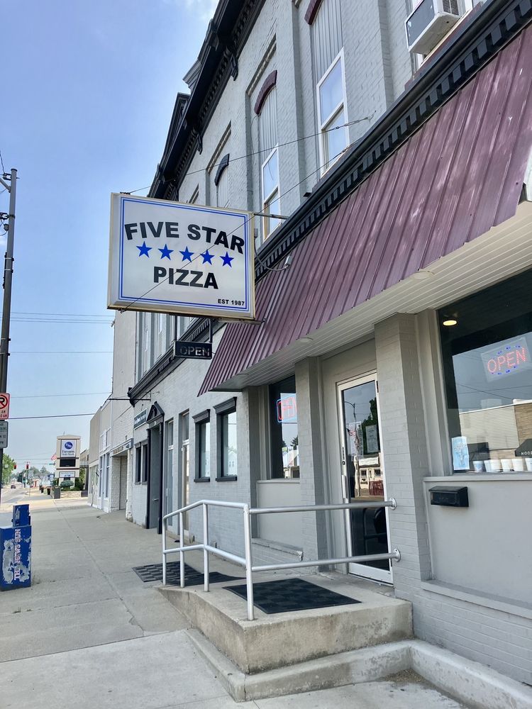 Five Star Pizza Logo