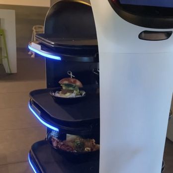 Food Terminal - Cat Robot that serves food - Malaysian Near Me - Chamblee, Georgia Food Terminal - Cat Robot that serves food - Malaysian Near Me - Chamblee, Georgia