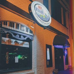 Exterior photo of Off the Wagon Dueling Piano Bar - Asheville, North Carolina Exterior photo of Off the Wagon Dueling Piano Bar - Asheville, North Carolina