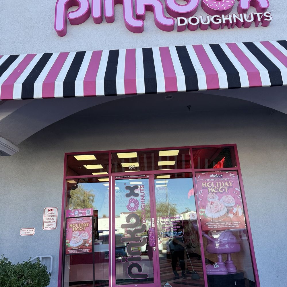 Pinkbox Doughnuts - Outside - Donuts Near Me - Las Vegas, Nevada Pinkbox Doughnuts - Outside - Donuts Near Me - Las Vegas, Nevada