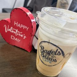 Bagels And Brews Cafe - Iced Coffee with cold foam