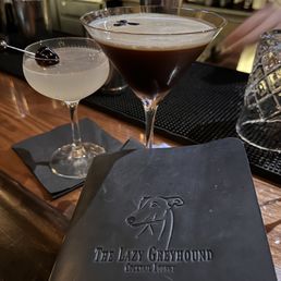 Espresso martini and day walker cocktail Espresso martini and day walker cocktail