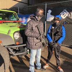Elite Ops Airsoft - My friend and I in our gear