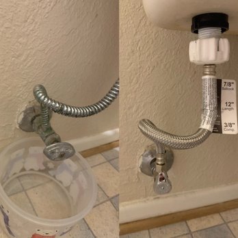 Easy Rooter Plumbing and Drain Cleaning - Toilet water valve and hose replacement. - Plumbing Near Me - Banning, California Easy Rooter Plumbing and Drain Cleaning - Toilet water valve and hose replacement. - Plumbing Near Me - Banning, California