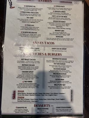 Menu photo 1 Wild Rover Brewing Company Tampa, FL Menu photo 1 Wild Rover Brewing Company Tampa, FL