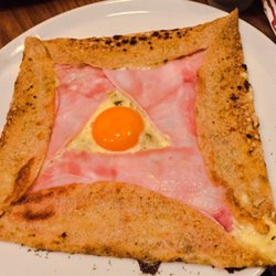 Maison Bretonne - Galette Marseille (ham cheese egg) with whole wheat galette.