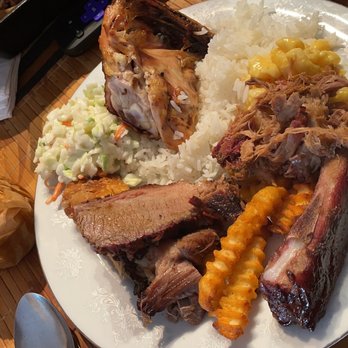 Sonny's BBQ - Family meal (minus the rice and fries) - Barbeque Near Me - Florida City, Florida Sonny's BBQ - Family meal (minus the rice and fries) - Barbeque Near Me - Florida City, Florida