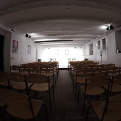 Improv Comedy Copenhagen Theatre & Cafe - Stage is set for improvised comedy