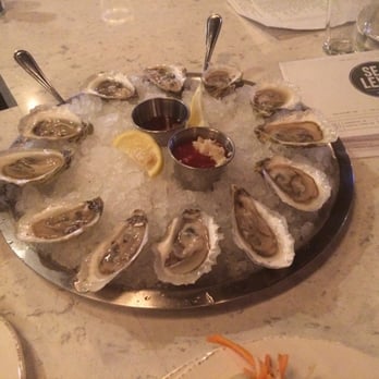 Sea Level NC - One of the rounds of oysters! Yeah happy hour oysters! - Seafood Near Me - Charlotte, North Carolina Sea Level NC - One of the rounds of oysters! Yeah happy hour oysters! - Seafood Near Me - Charlotte, North Carolina