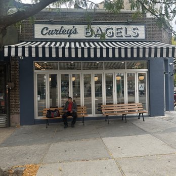 Curley's Bagels - Photo of the front of Curley's Bagels - Bagels Near Me - Sunnyside, New York Curley's Bagels - Photo of the front of Curley's Bagels - Bagels Near Me - Sunnyside, New York