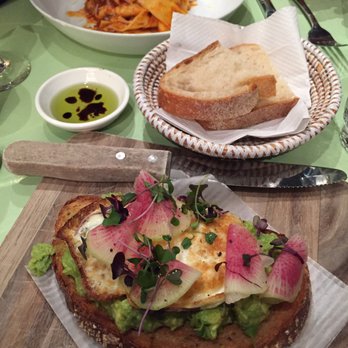 Epistrophy - Avocado toast and added an egg - Wine Bars Near Me - New York, New York