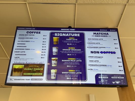 Menu photo 5 Smoking Tiger Coffee Lab Pomona, CA