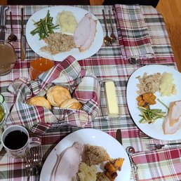 Thanksgiving dinner. Thanksgiving dinner.