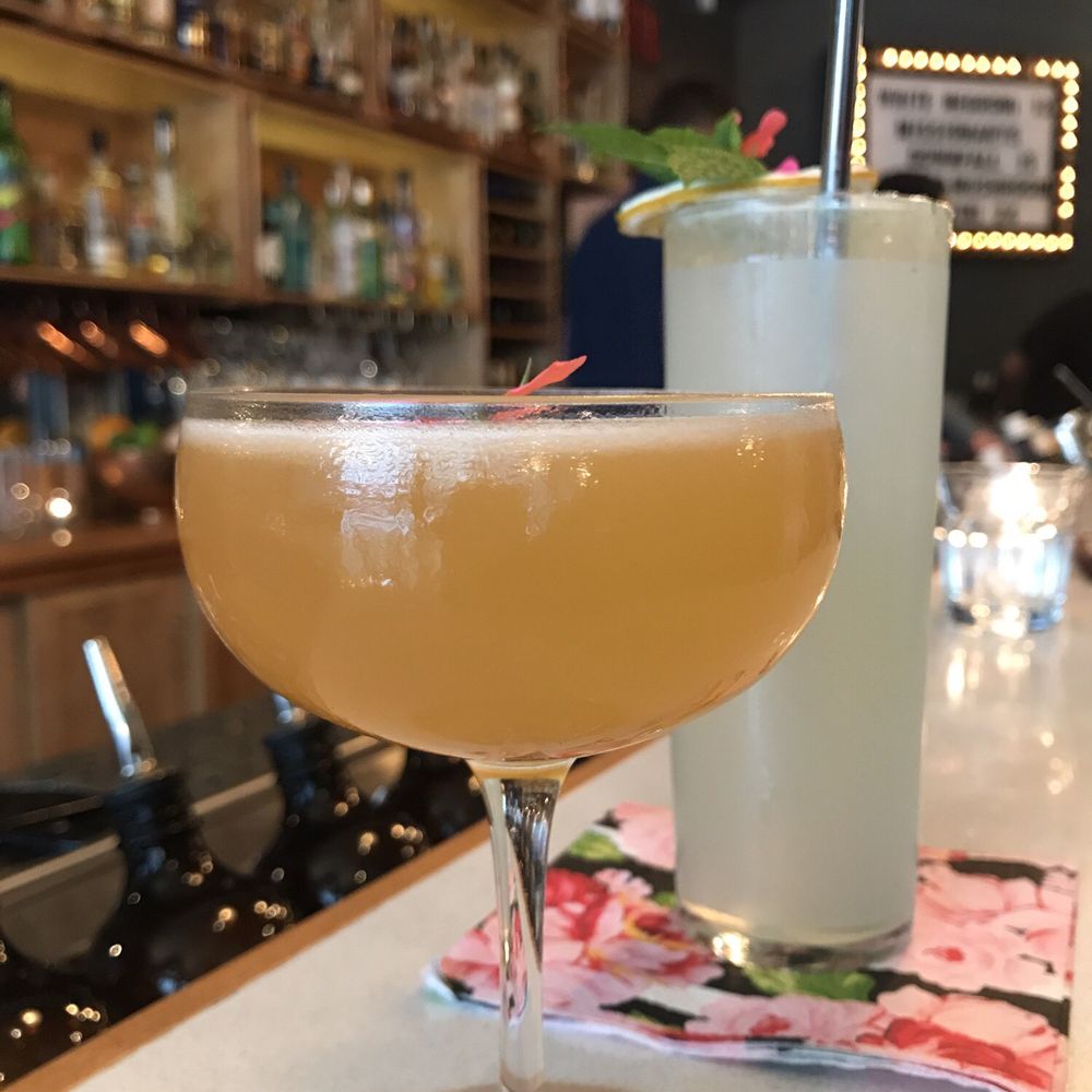 Highwayman - Chan cha and a custom vodka drink - Cocktail Bars Near Me - Halifax, Nova Scotia