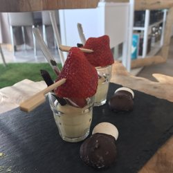 Gastronomia Pigozzo - Mini dessert with our cicchetti (Italian tapas) spread