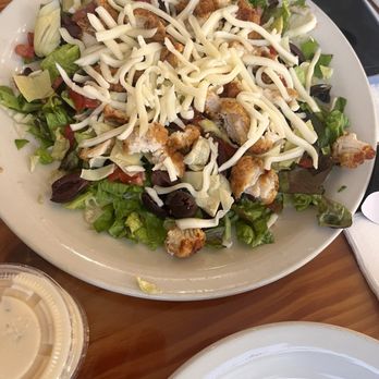 HopSide Brewery - Salad - Mediterranean + Chicken - Breweries Near Me - Alpena, Michigan