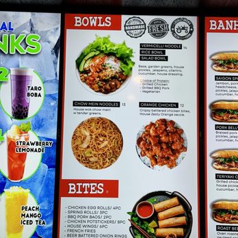 Le Banh Mi Bistro - Menu - Vietnamese Near Me - Clovis, California
