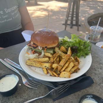 Downtown Public - Kicked chicken sandwich - New American Near Me - Murrieta, California Downtown Public - Kicked chicken sandwich - New American Near Me - Murrieta, California