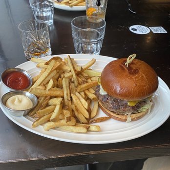 Porter Kitchen & Deck - Porter Cheeseburger & Fries. - New American Near Me - Chicago, Illinois Porter Kitchen & Deck - Porter Cheeseburger & Fries. - New American Near Me - Chicago, Illinois