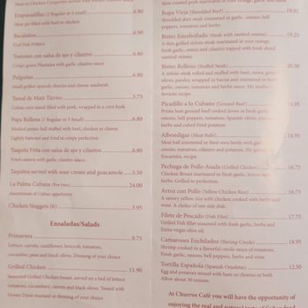 Churros Cafe - Menu 5/24 - Coffee & Tea Near Me - Metairie, Louisiana Churros Cafe - Menu 5/24 - Coffee & Tea Near Me - Metairie, Louisiana