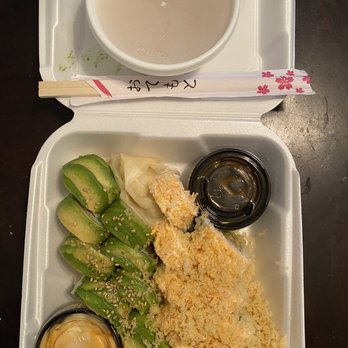 BAD Sushi - SCS Roll Love at First Bite Roll Miso Soup - Japanese Near Me - Los Angeles, California BAD Sushi - SCS Roll Love at First Bite Roll Miso Soup - Japanese Near Me - Los Angeles, California