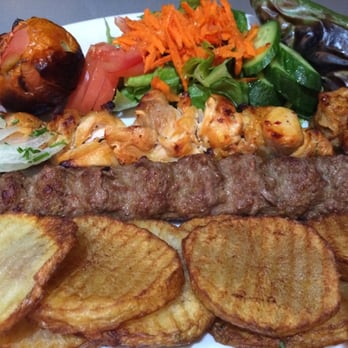 Why not kabob - #9 chicken shish and beef luleh - Middle Eastern Near Me - Glendale, California Why not kabob - #9 chicken shish and beef luleh - Middle Eastern Near Me - Glendale, California