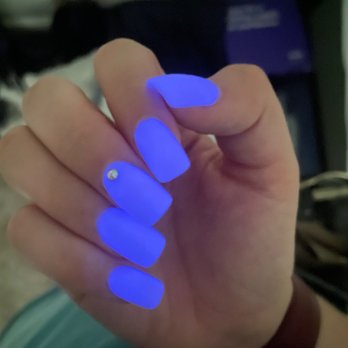 Ballston Nails & Spa - Glow-in-the-dark acrylic set - Nail Salons Near Me - Arlington, Virginia Ballston Nails & Spa - Glow-in-the-dark acrylic set - Nail Salons Near Me - Arlington, Virginia
