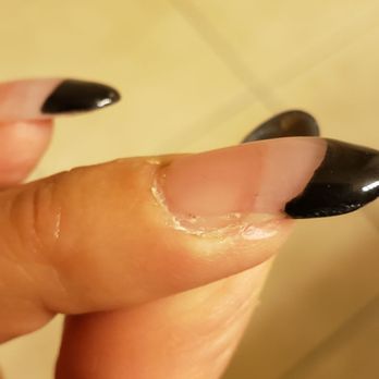 Happiness Nails and Spa - Almost every nail was not completely covered - Nail Salons Near Me - San Jose, California Happiness Nails and Spa - Almost every nail was not completely covered - Nail Salons Near Me - San Jose, California