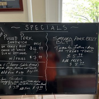 Canale’s Ham & BBQ - Specials menu - Barbeque Near Me - Roanoke, Virginia