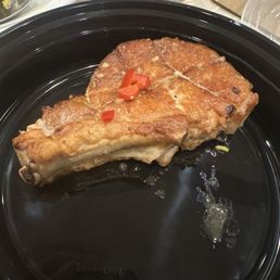 One of 3 left Pork Chops in Garlic Sauce One of 3 left Pork Chops in Garlic Sauce