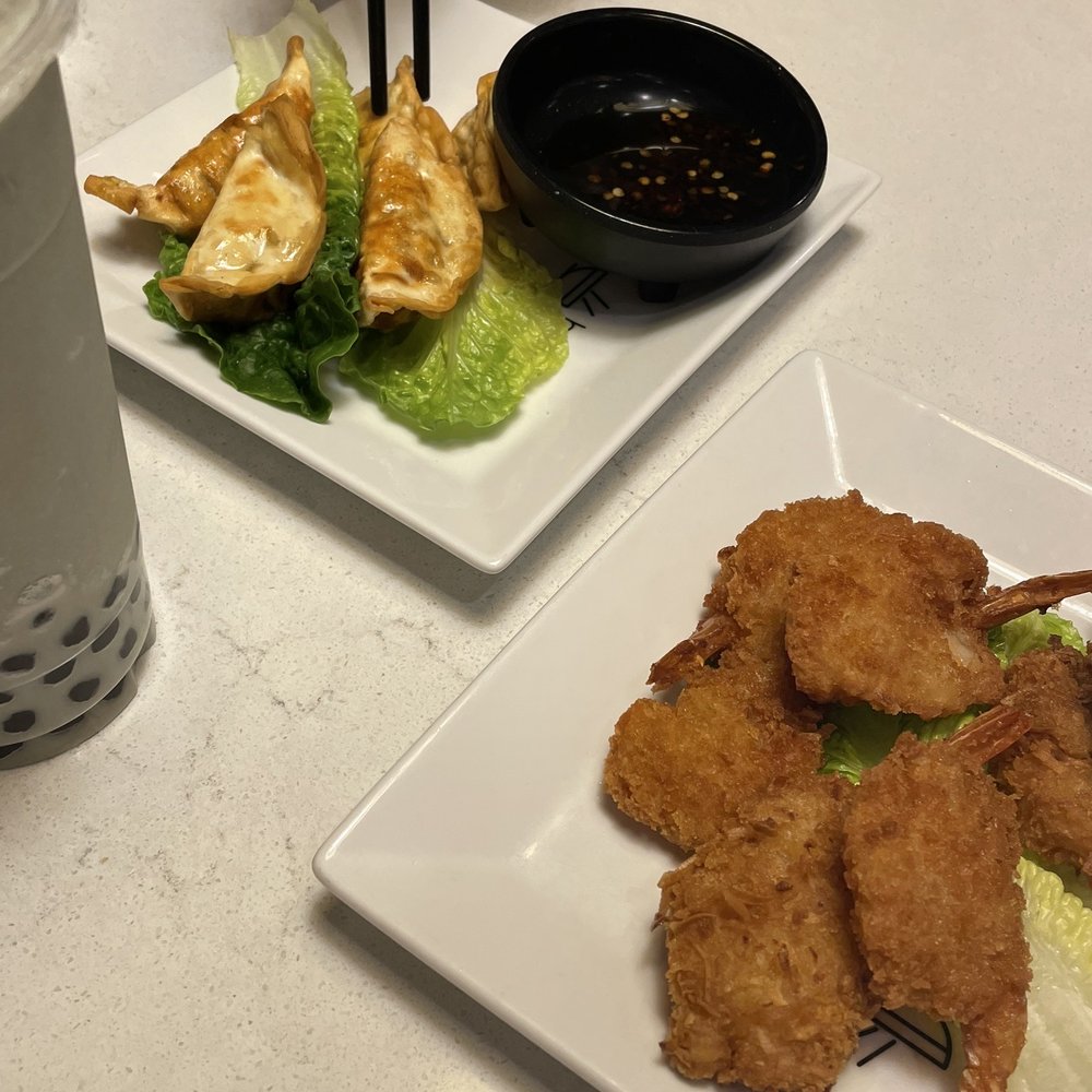 Hello Pho - Fried Pot Stickers (5pc) , Coconut Shrimp (5pc) , Taro Bubble Tea - Vietnamese Near Me - Puyallup, Washington Hello Pho - Fried Pot Stickers (5pc) , Coconut Shrimp (5pc) , Taro Bubble Tea - Vietnamese Near Me - Puyallup, Washington