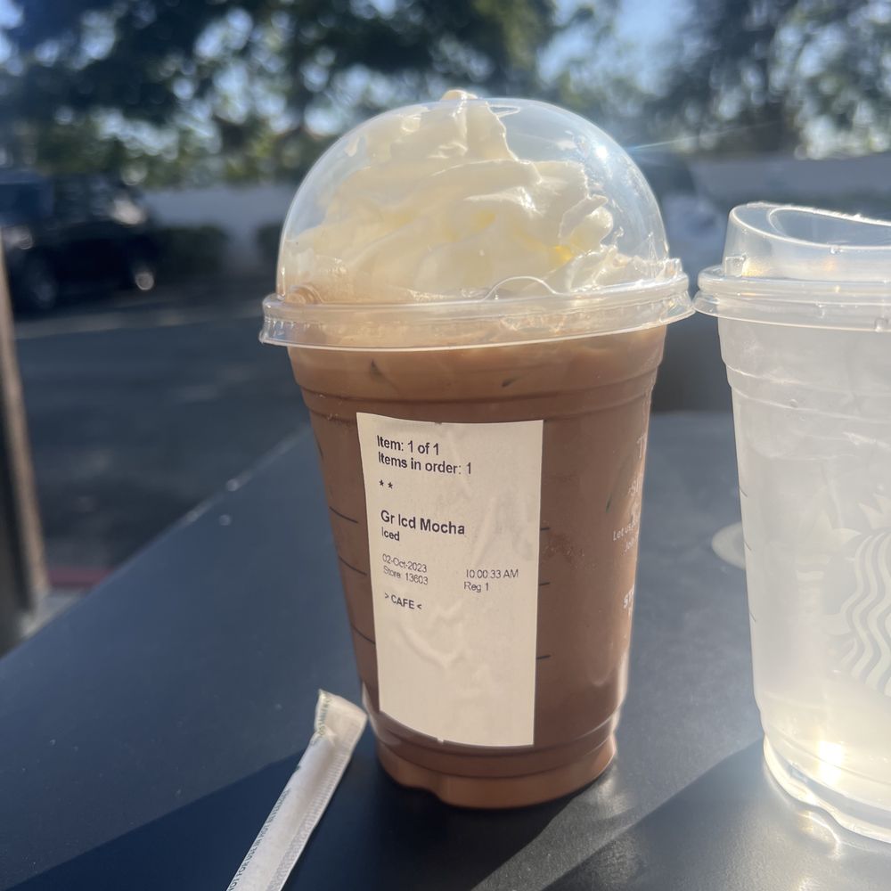 Iced mocha Iced mocha