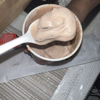 Carvel - Foot long fake hair from Dollar Tree - Ice Cream & Frozen Yogurt Near Me - Brooklyn, New York