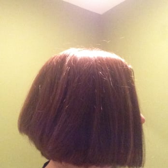 Chez Le Duc Salon - This is Joselle's version of an A-line Bob - frizz and all. Taken as soon as I walked in the door at home. - Hair Salons Near Me - Danville, Pennsylvania Chez Le Duc Salon - This is Joselle's version of an A-line Bob - frizz and all. Taken as soon as I walked in the door at home. - Hair Salons Near Me - Danville, Pennsylvania