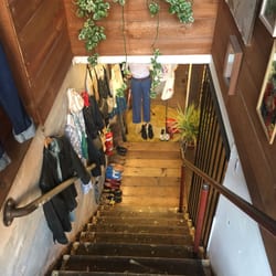 SWOP Clothing Exchange - Go down the stairs