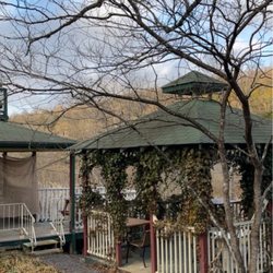 Serenity Farm Bread - Whimsical outdoor seating.
