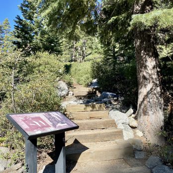 Eagle Falls Trailhead - The start of the trail - Hiking Near Me - South Lake Tahoe, California