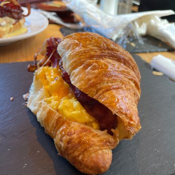 Roggenart European Bakery, Bistro & Cafe - Bacon, Egg & Cheddar - Breakfast & Brunch Near Me - Ellicott City, Maryland