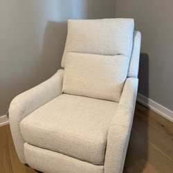 Twinkle Twinkle Little One - Quincy recliner chair in the color Marscapone