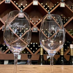 Fallbrook Winery - Elegant tasting glasses