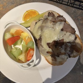 Coleman Brook Tavern - Steak and cheese.. I eat some of the fruit - New American Near Me - Ludlow, Vermont Coleman Brook Tavern - Steak and cheese.. I eat some of the fruit - New American Near Me - Ludlow, Vermont