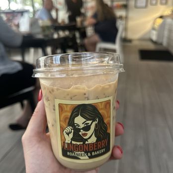 Lingonberry Roastery & Bakery - Ice latte - Breakfast & Brunch Near Me - Palm Beach Gardens, Florida Lingonberry Roastery & Bakery - Ice latte - Breakfast & Brunch Near Me - Palm Beach Gardens, Florida
