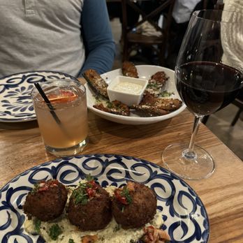 Va Bene Italian Eatery - Croquettes and Roman eggplant parm - Italian Near Me - Prairie Village, Kansas Va Bene Italian Eatery - Croquettes and Roman eggplant parm - Italian Near Me - Prairie Village, Kansas